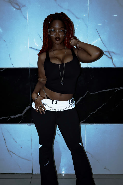 DIAPARO 01: Low-Rise Pants