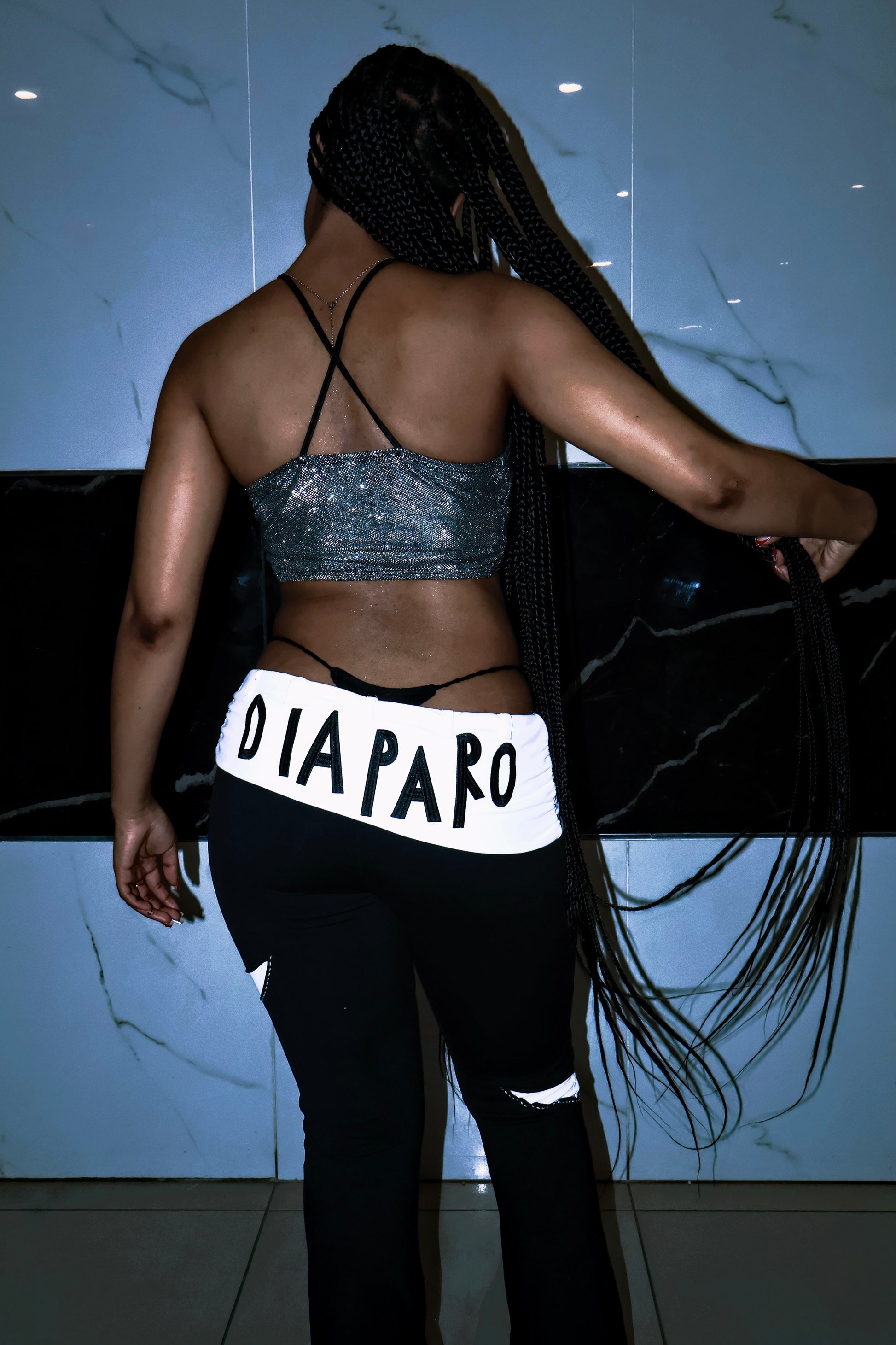 DIAPARO 01: Low-Rise Pants